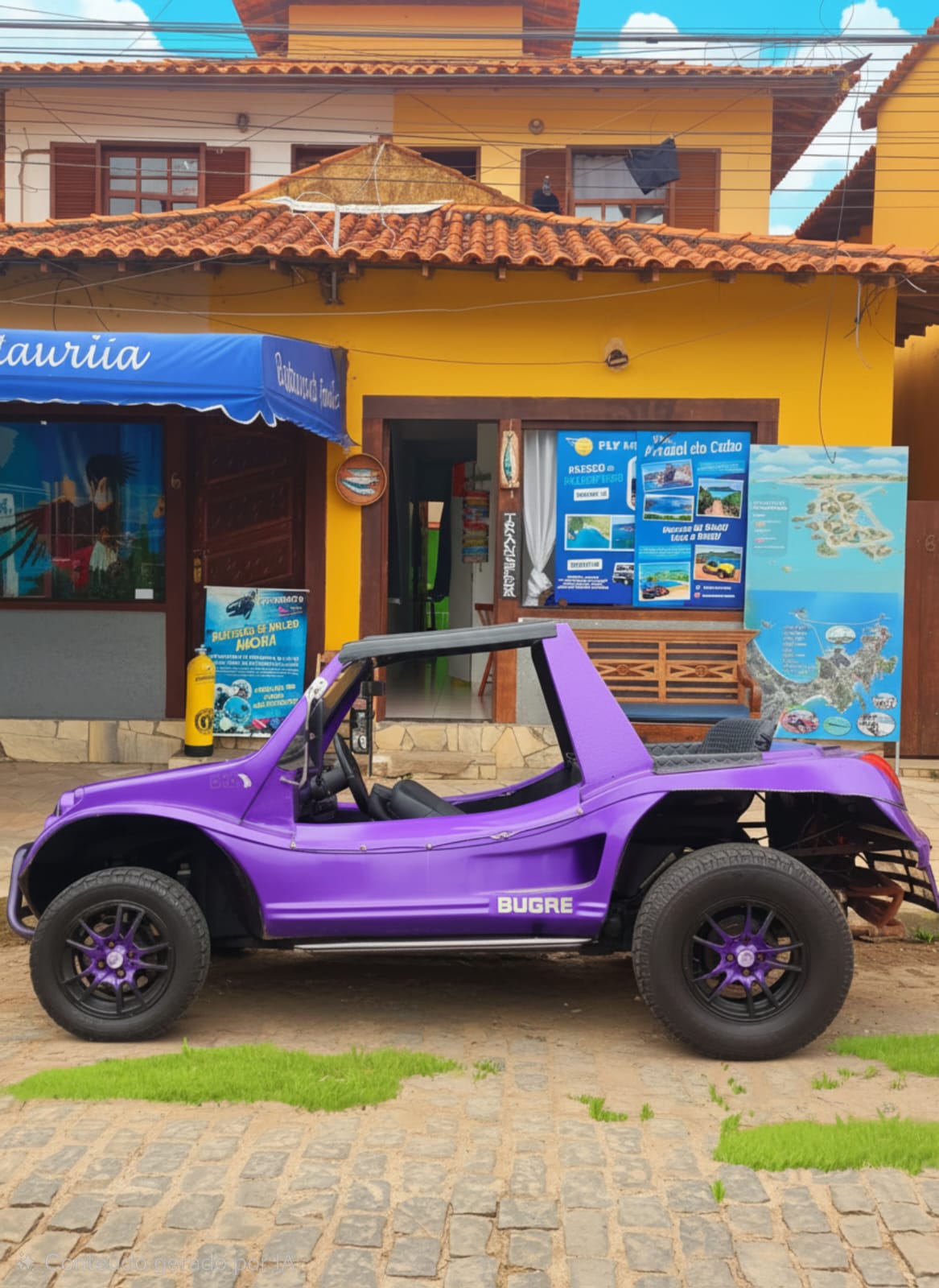 Aluguel de buggy em Búzios diária 24 horas com entrega na pousada e sem pagamento antecipado