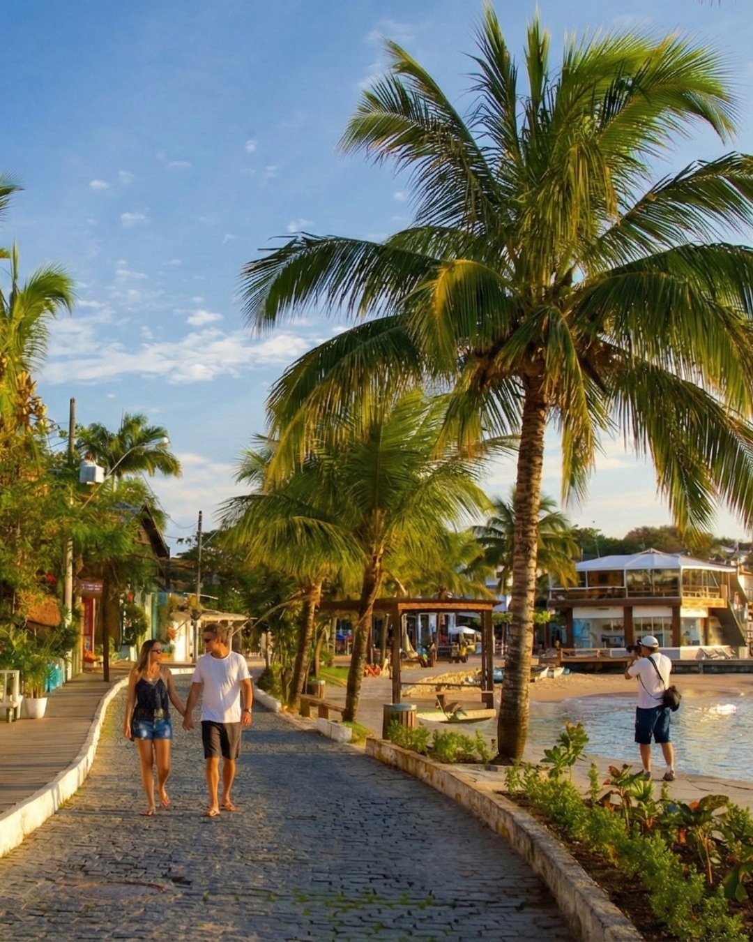 Vista de Búzios com preços reais de viagem