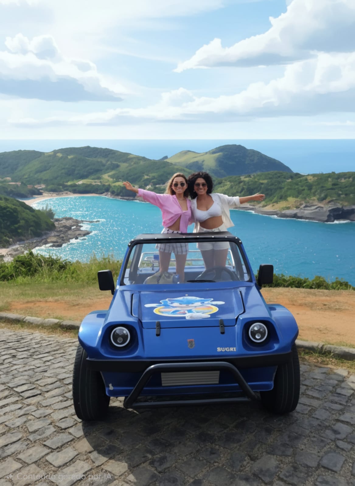 Buggy vs trolley tour Búzios comparison private group hotel pickup honest review